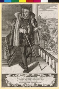 Landgraaf van Hessen Philipp I de edele door Artist Unknown