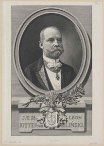 Leon Ritter Bilinski (afdrukken) door Artist Unknown