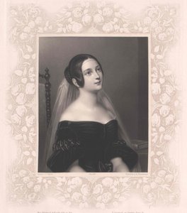 Louise barones von Neubeck (prent) door Artist Unknown