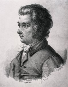 Wolfgang Amadeus Mozart (1756-1791). Oostenrijkse componist van klassieke muziek. door Artist Unknown