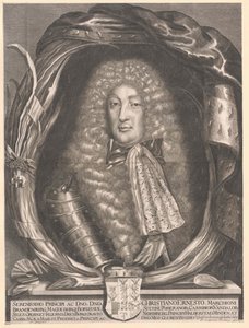 Markgraaf van Brandenburg-Bayreuth Christian Ernst door Artist Unknown