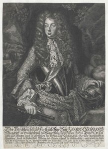 Markgraaf van Brandenburg-Ansbach Johann Frederik door Artist Unknown