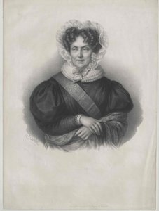 Marie Benoite Prevost de La Croix door Artist Unknown