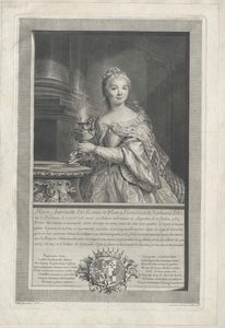 Marie Diane Antoinette de Rosset de Rocozel de Fleury door Artist Unknown