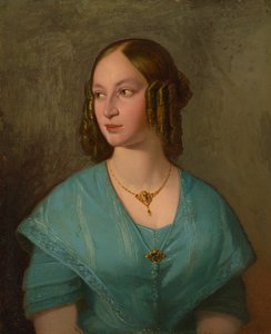 Mrs. Daniel Embury (Emma Catherine Manley) door Artist Unknown