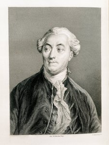 Jacques Necker (1732-1804). Zwitserse financier en staatsman in dienst van Frankrijk. Gravure (1883). Lithografie. SPANJE. CATALONIË. Barcelona. Biblioteca de Catalunya (Nationale Bibliotheek van Catalonië) door Artist Unknown
