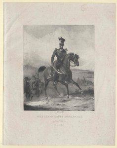 Napoleon III Keizer van de Fransen, door Artist Unknown