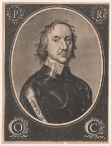 Oliver Cromwell door Artist Unknown