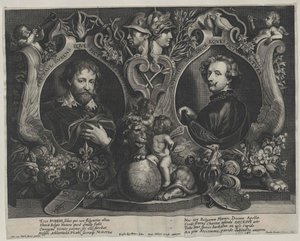 Peter Paul Rubens door Artist Unknown