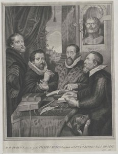 Peter Paul Rubens door Artist Unknown