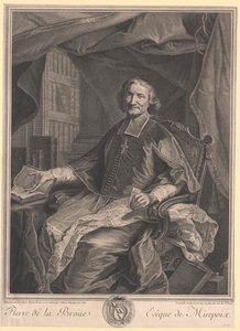 Pierre de bisschop van de heilige drie-eenheid La Broue door Artist Unknown