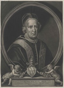 Paus Clemens XII door Artist Unknown