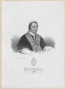 Paus Pius IX door Artist Unknown