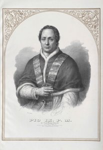 Paus Pius IX door Artist Unknown