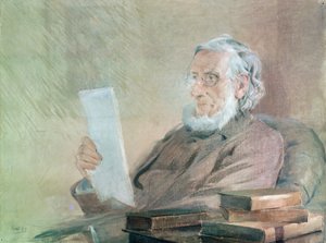 Portret van John Tyndall (Leighlin Bridge door Artist Unknown