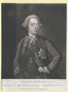 Prins van Oranje-Nassau Wilhelm V. door Artist Unknown