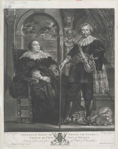 Prins van Oranje Frederik Hendrik door Artist Unknown