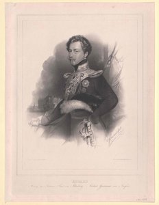 Prins van Saksen Altenburg Eduard door Artist Unknown