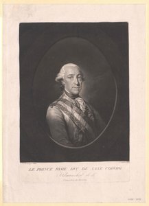 Prins van Saksen Coburg-Saalfeld Frederik Josiah door Artist Unknown