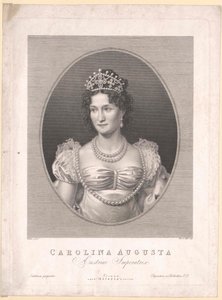 Prinses van Beieren (1792-1873) Caroline door Artist Unknown