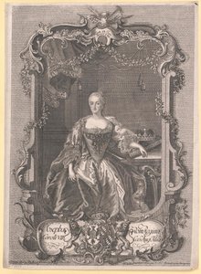 Prinses van Beieren Maria Josefa door Artist Unknown