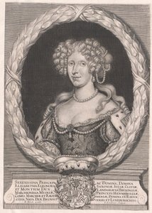 Prinses van Brunswick-Wolfenbuettel Elisabeth Eleanor