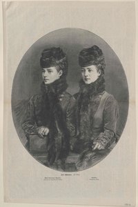 Prinses van Denemarken Alexandra door Artist Unknown