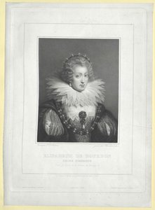 Prinses van Frankrijk Elisabeth door Artist Unknown