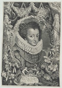 Prinses van Frankrijk Elisabeth door Artist Unknown