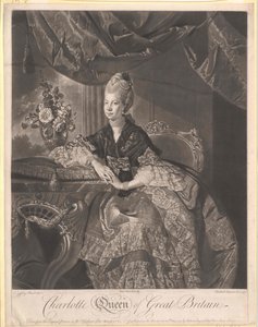 Prinses van Mecklenburg-Strelitz Sophie Charlotte door Artist Unknown