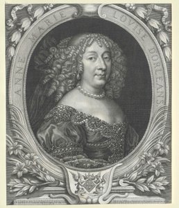 Prinses van Orléans Anne Mary Louise door Artist Unknown