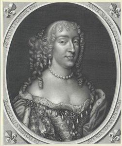 Prinses van Orléans Anne Mary Louise door Artist Unknown
