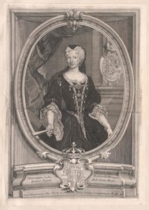 Prinses van Parma-Farnese Elisabeth door Artist Unknown