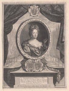 Prinses van Sachsen-Weissenfels Christine door Artist Unknown