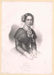 Prinses van Saksen Altenburg Marie door Artist Unknown
