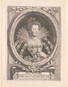 Prinses van Toscane Maria de "Medici door Artist Unknown