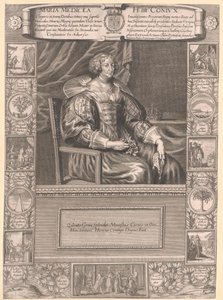 Prinses van Toscane Maria de "Medici door Artist Unknown