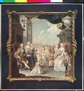 Rooms-Duitse keizerin 1717 - 1780 Maria Theresia door Artist Unknown