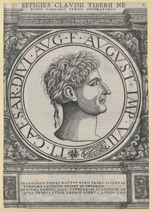 Romeinse keizer Tiberius door Artist Unknown