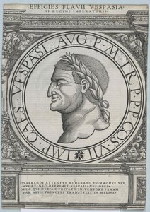 Romeinse keizer Vespasianus door Artist Unknown