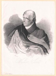 Sir Walter Scott door Artist Unknown