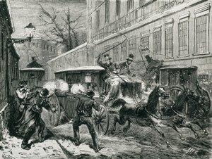 Spanje (1870). Moord op generaal Prim (Madrid, 27 december) door Artist Unknown