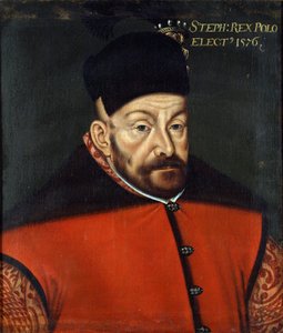 Stephen I Bathory (1533-1586) door Artist Unknown