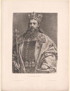 De grote koning van Polen Casimir III