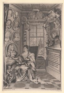 Theresia Cunigunde Sobieska door Artist Unknown