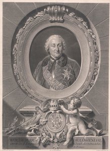 Valdemar graaf Loewendal door Artist Unknown