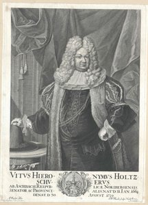Vitus Jeroen Holzschuher uit Aspach door Artist Unknown