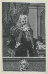 Wolfgang Sigismund Holzschuher door Artist Unknown