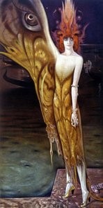 Portret van de Markiezin Luisa Casati (1881-1957)