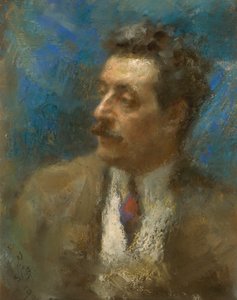 Portret van Giacomo Puccini